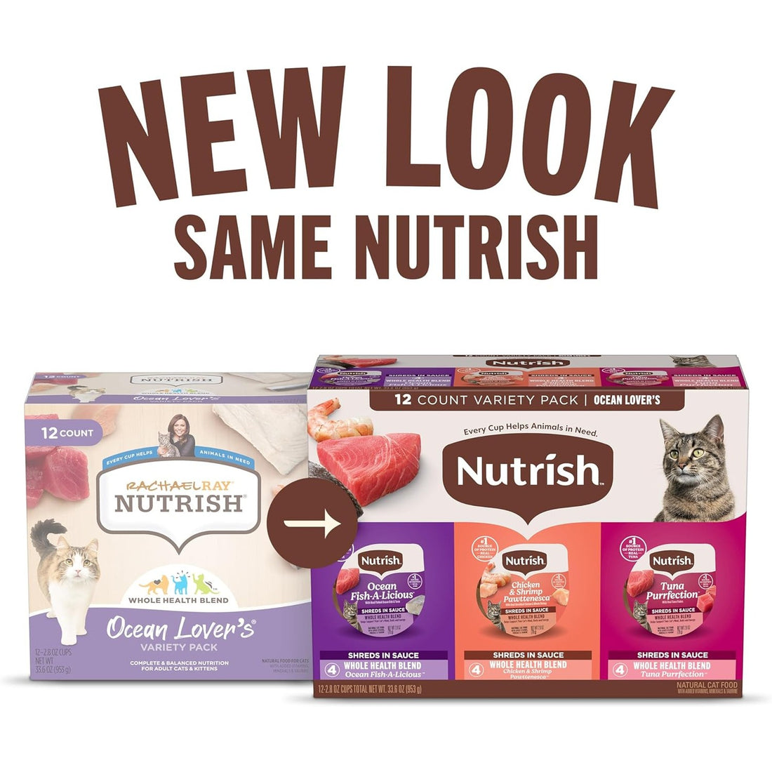 Nutrish Whole Health Blend Chunks in Gravy Variety Pack Wet Dog Food, 13 oz. Can, 12 Count (Rachael Ray)