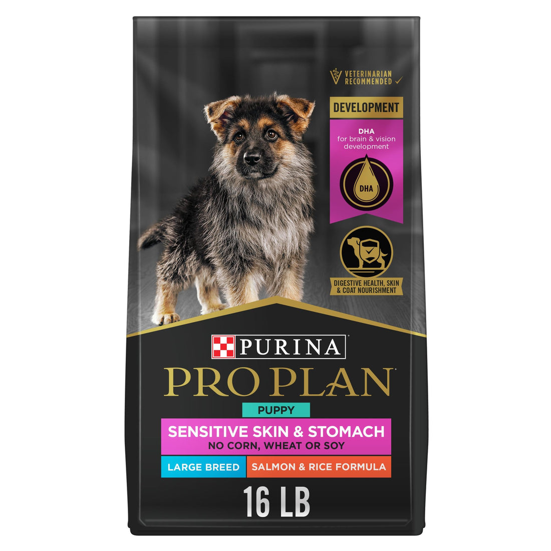 Purina Pro Plan Large Breed Dry Puppy Food, Chicken and Rice Formula - 34 lb. Bag