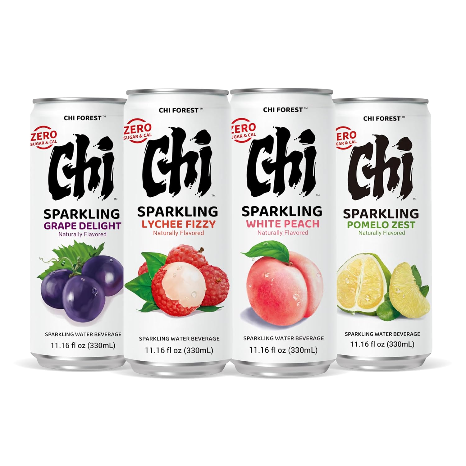 CHI FOREST Lychee Fizzy Sparkling Water (11.16 oz* 24)