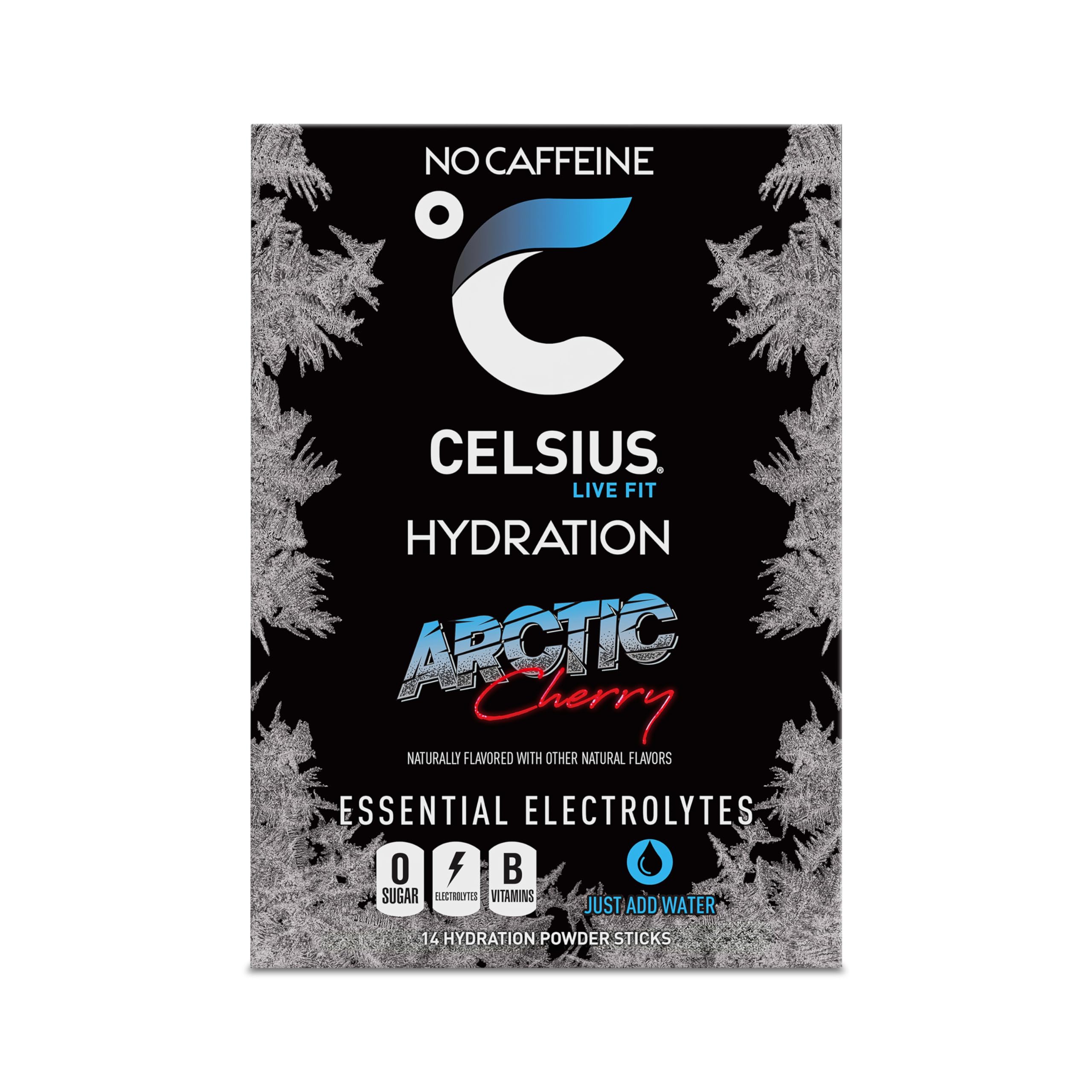 Celsius Hydration™ Blue Razz, Sugar Free Electrolyte Hydration Drink Mix (Pack of 14)