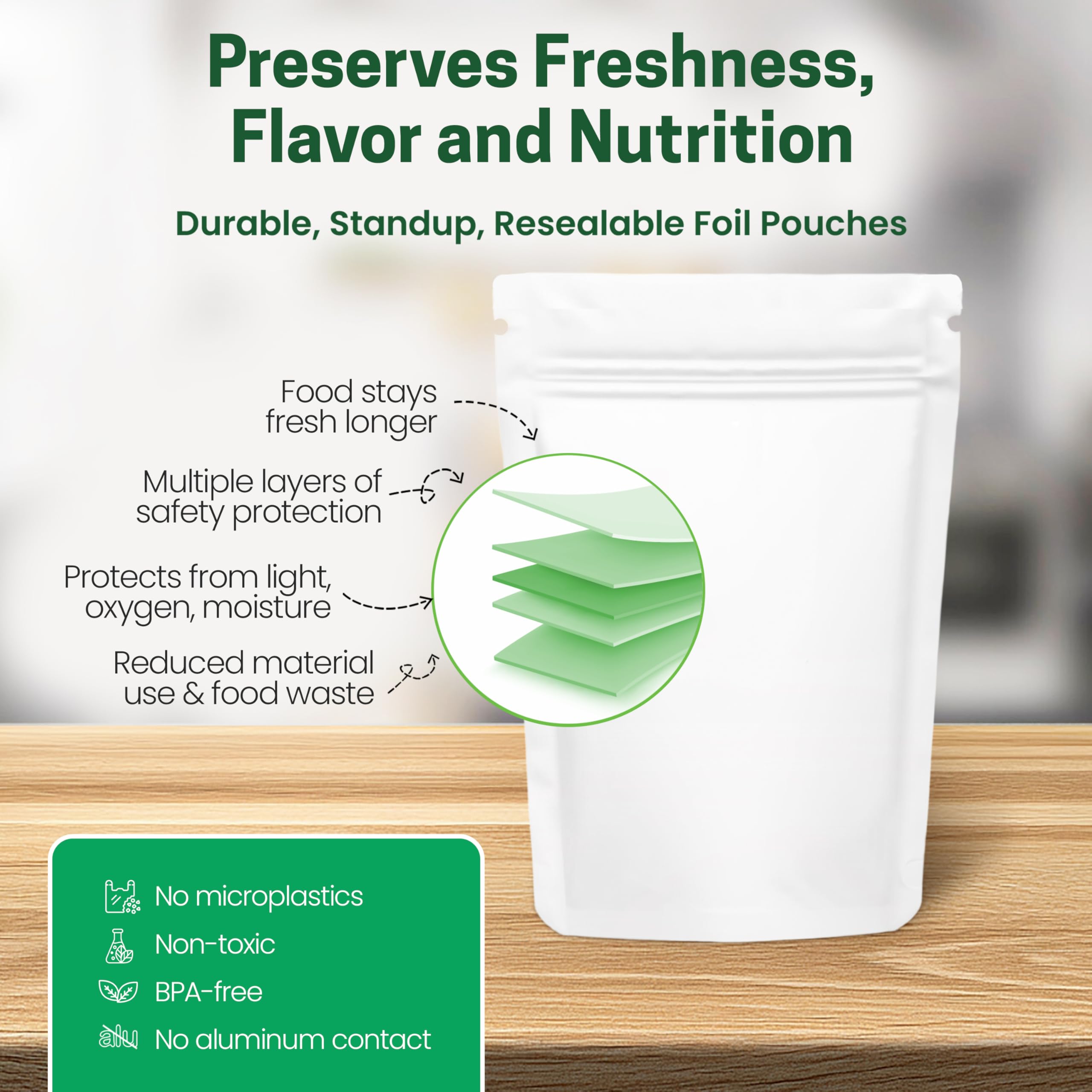 Z Natural Foods Organic Pine Nuts - Raw Nutrient-Dense Superfood Packed in Airtight Foil Pouches - Pure Pine Nut for Pesto, Trail Mix, Salad & Recipes - Vegan, Gluten-Free, Keto-Friendly Snacks, 1 lb