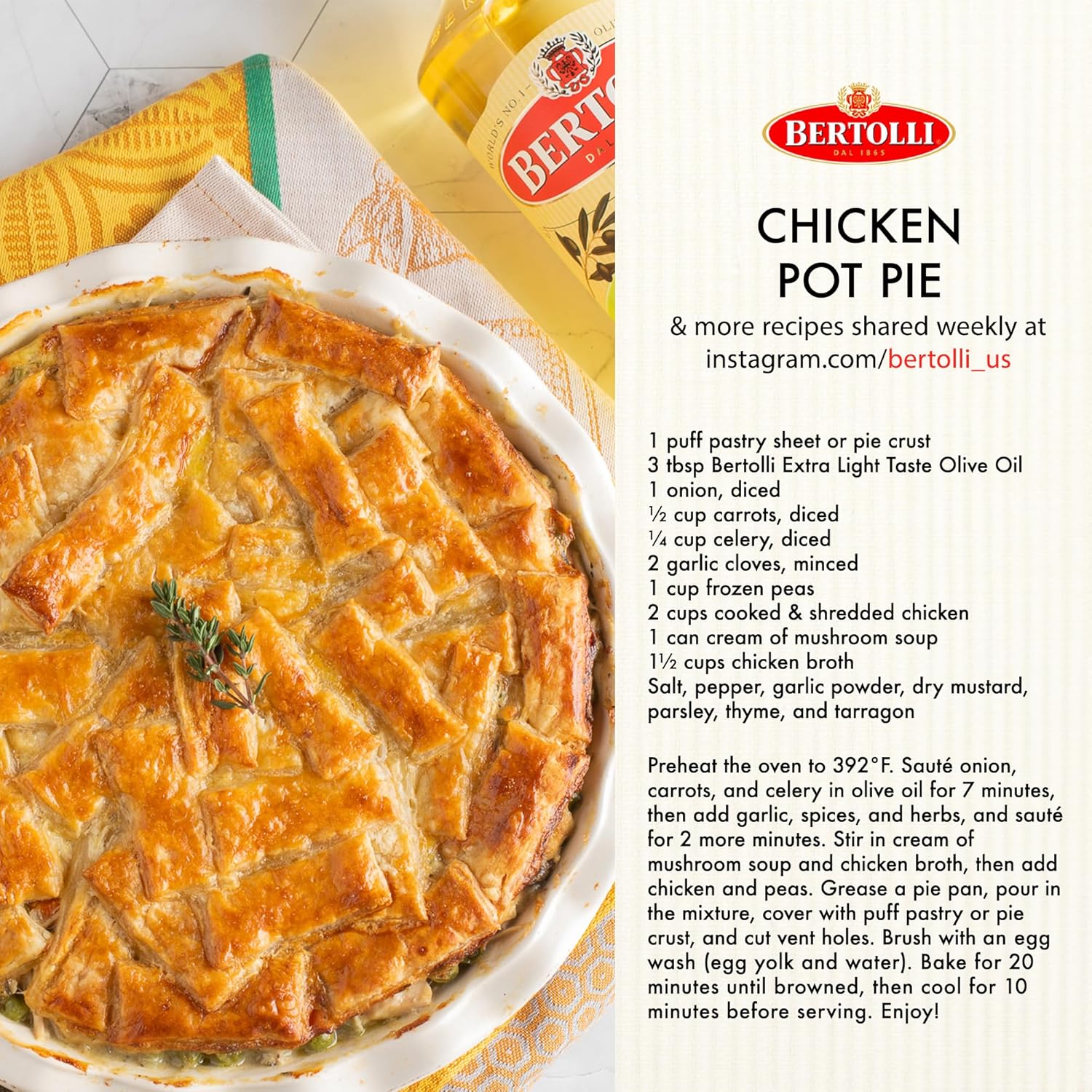 Bertolli Extra Light Tasting Olive Oil, 51-Ounce Bottle