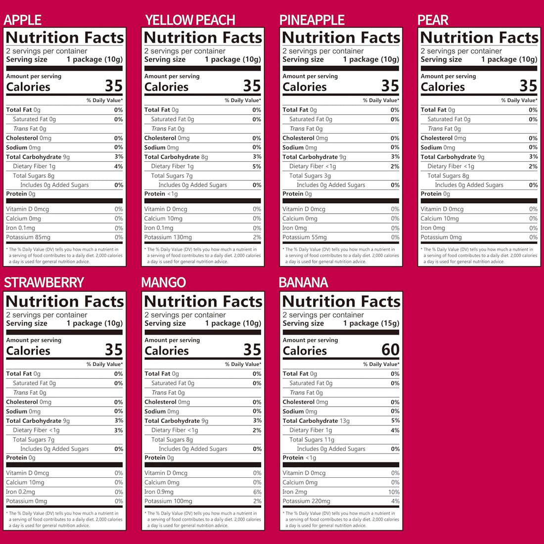 ONETANG Freeze-Dried Mixed Fruit, 12 Pack Single-Serve Pack, Non GMO, Kosher, No Add Sugar, Gluten free, Vegan, Holiday Gifts, Healthy Snack 0.35 Oz