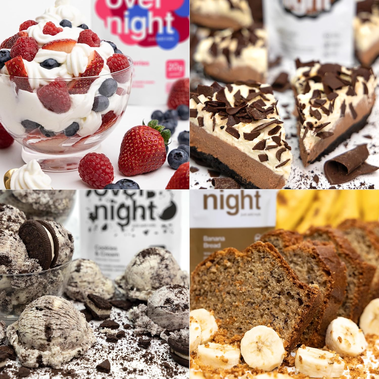 Oats Overnight Ultimate Variety Pack - High Protein, 5g Fiber Breakfast Protein Shake, Gluten Free Oatmeal, Non GMO Oatmeal - Green Apple Cinnamon, Coconut Cream Pie & More (16 Pack + Shaker Bottle)