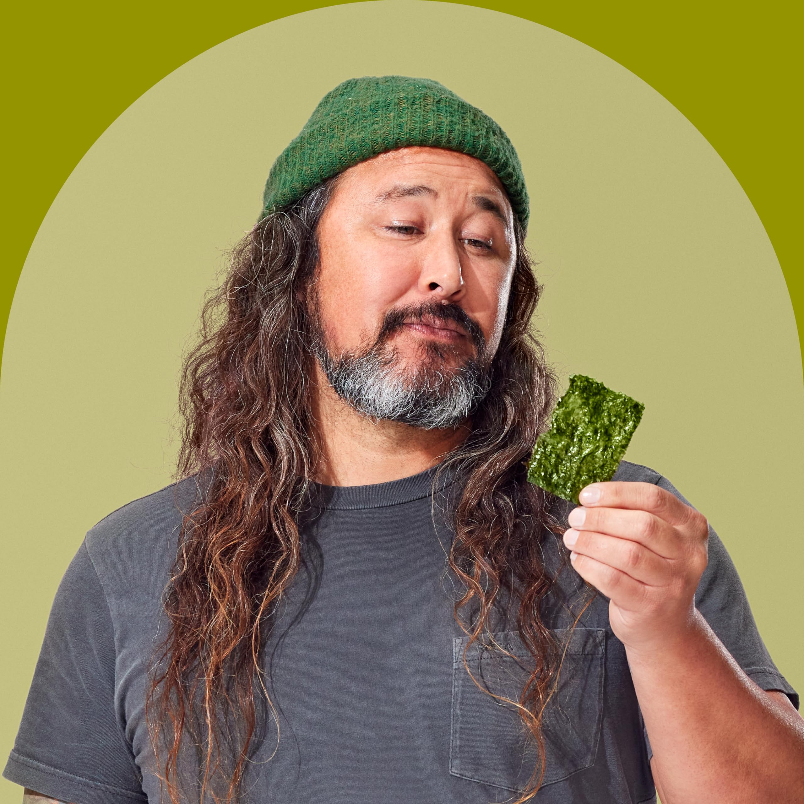 Gimme Seaweed Organic Premium Roasted Seaweed Snacks, Sea Salt, 20 Count, Keto, Vegan, Gluten-Free, Great Source of Omega3s and Iodine, Healthy On-The-Go Snack for Kids and Adults