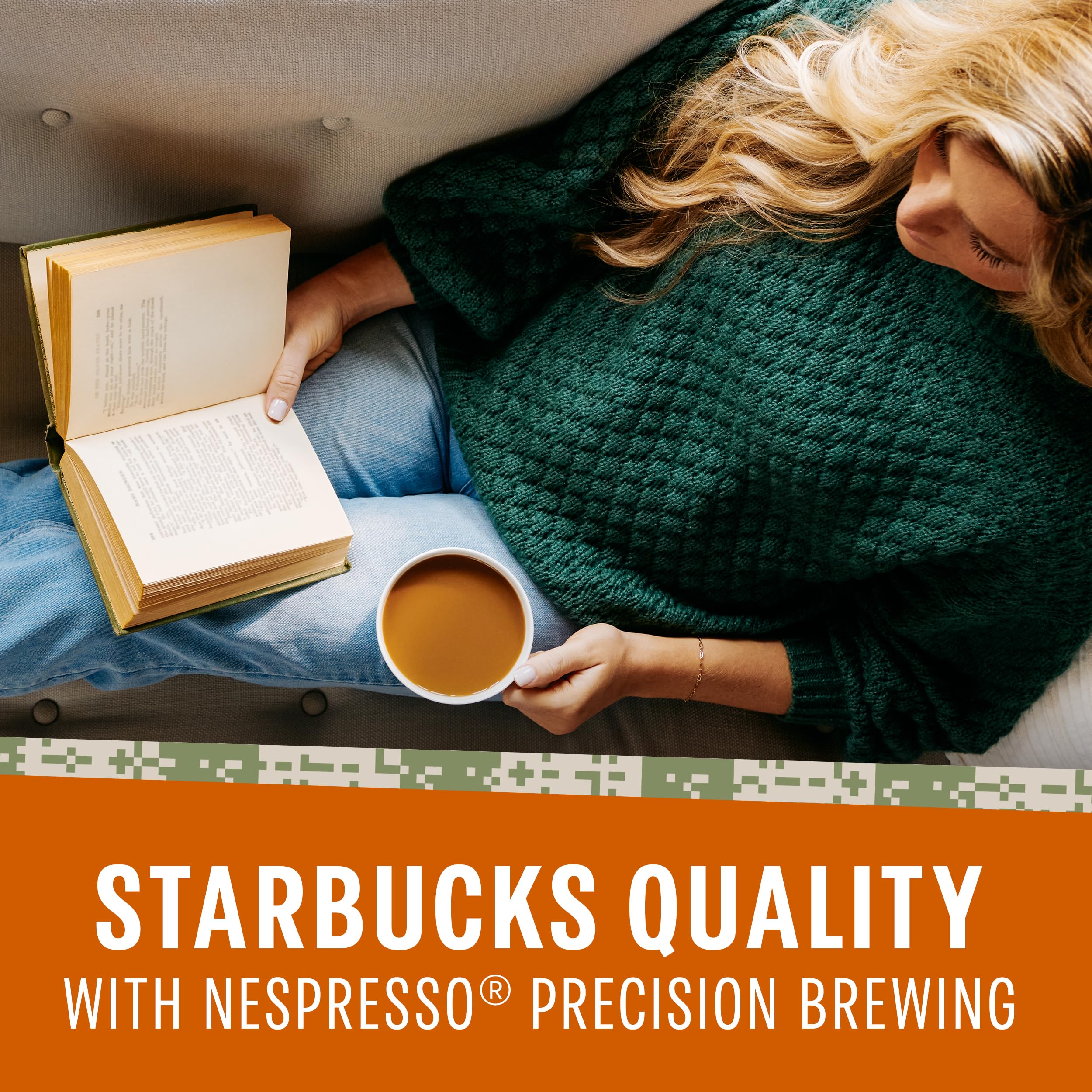 Starbucks by Nespresso Vertuo, Pike Place, Medium Roast Coffee 32-count Coffee Pods, Brews 7.8 oz.