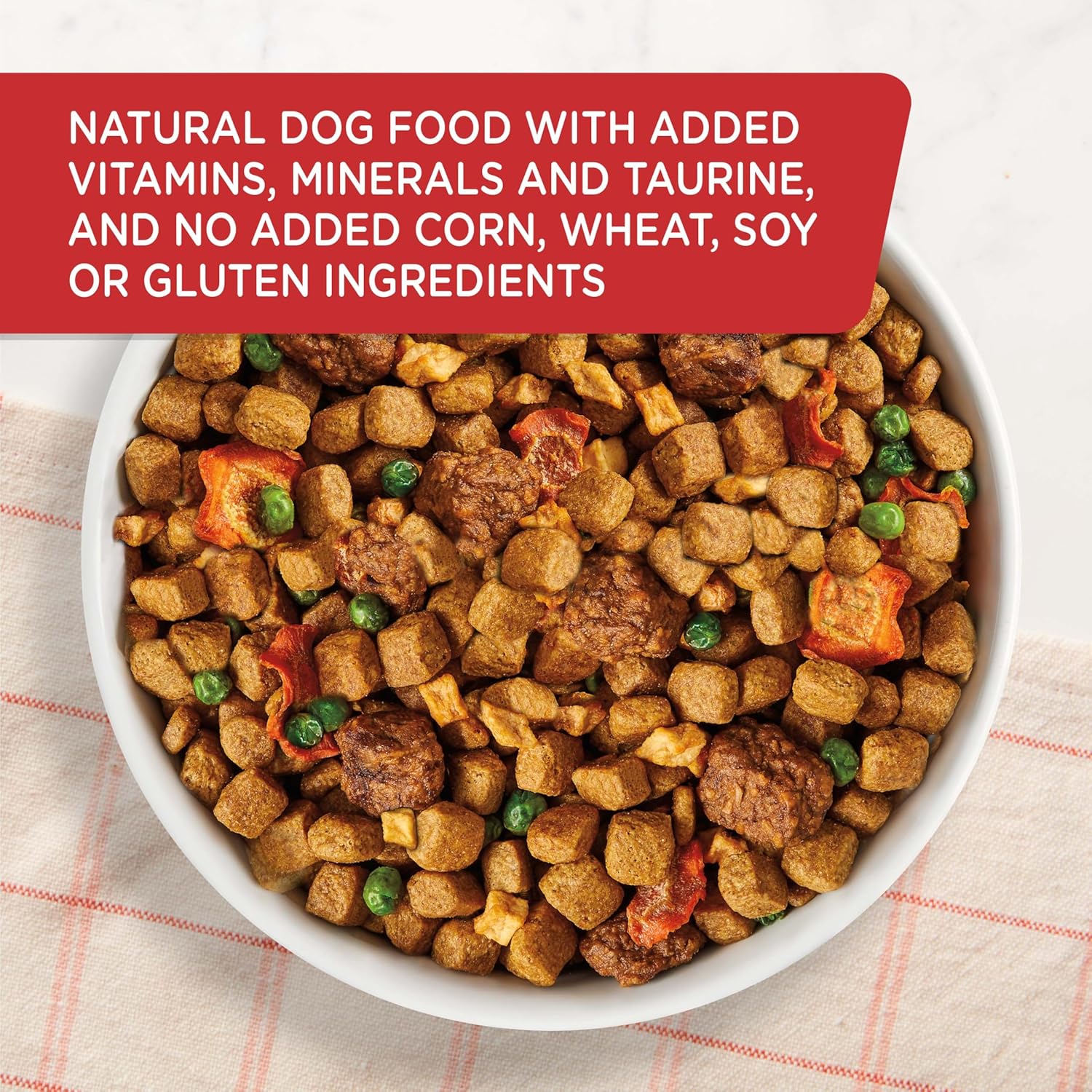 Rachael Ray Nutrish Dish Dry Dog Food Beef & Brown Rice Recipe With Veggie & Fruit Blend, 23 lb. Bag