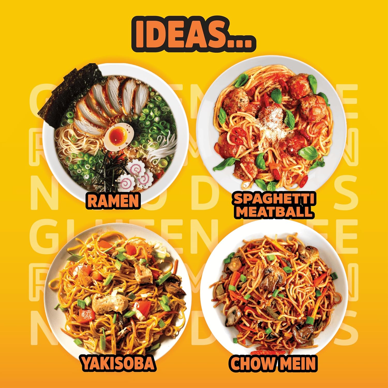 Gluten free ramen noodles (10 packs) gf gluten free noodles vegan healthy brown rice noodle. Low sodium ramen plain noodle no seasoning. Gluten-free pasta Japanese food yakisoba lo mein. Real Naturals