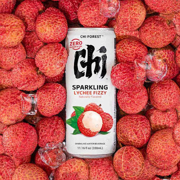 CHI FOREST Lychee Fizzy Sparkling Water (11.16 oz* 24)
