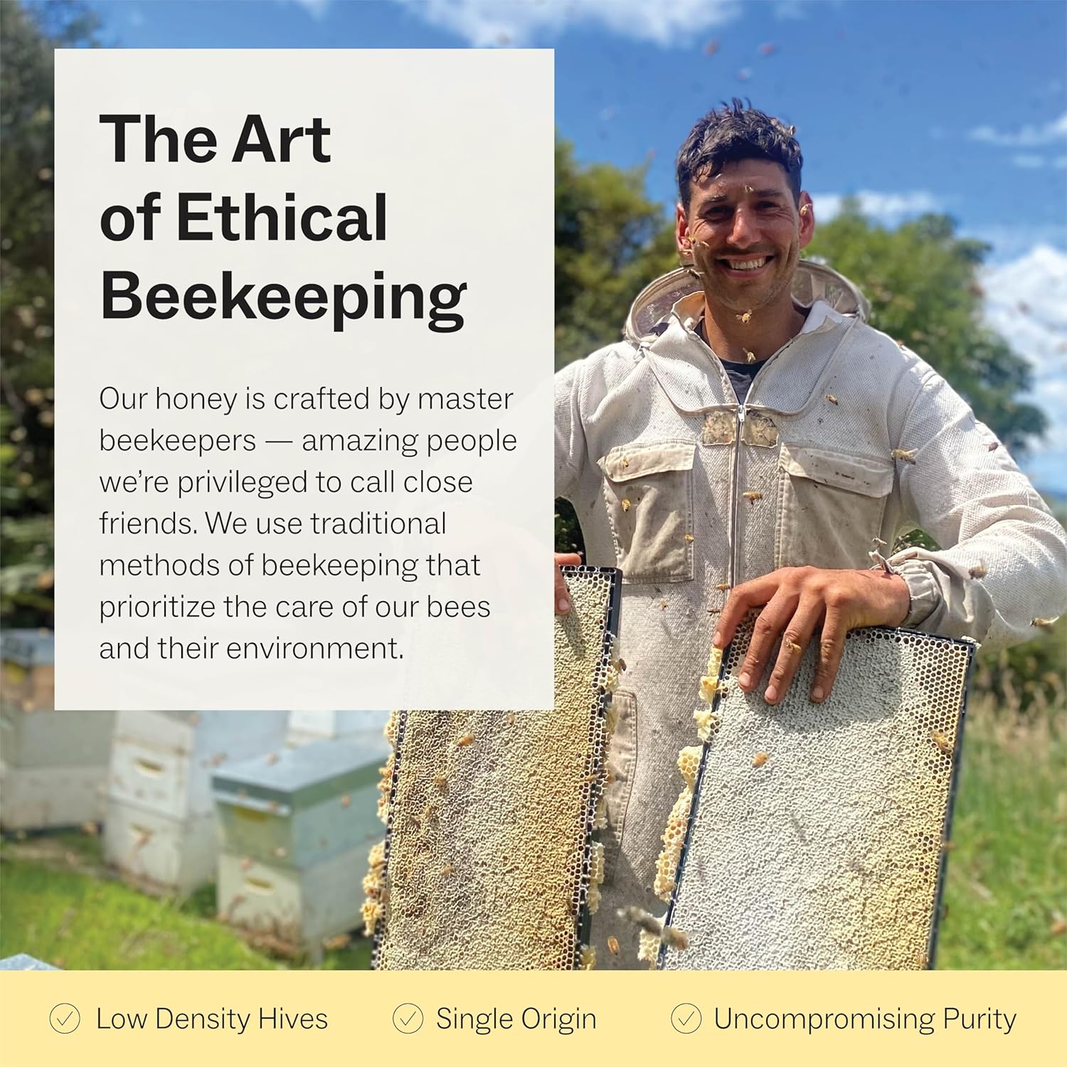 Manukora Raw Manuka Honey MGO 50+, New Zealand Honey, Non-GMO, 3rd-Party Tested, Glyphosate Residue Free Certified, 2000+ Natural Compounds, Traceable from Hive-to-Hand, Daily Wellness Support – 500g