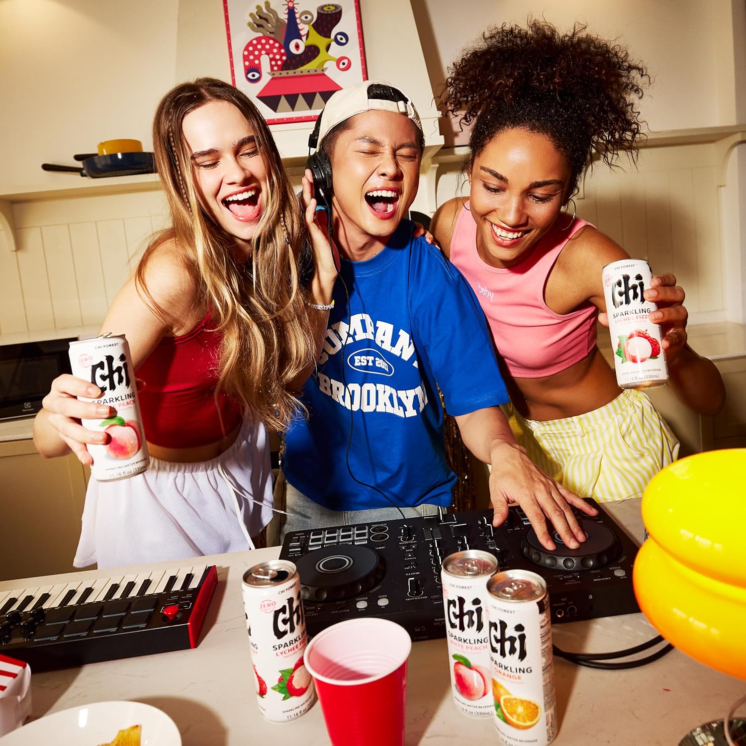 CHI FOREST Lychee Fizzy Sparkling Water (11.16 oz* 24)