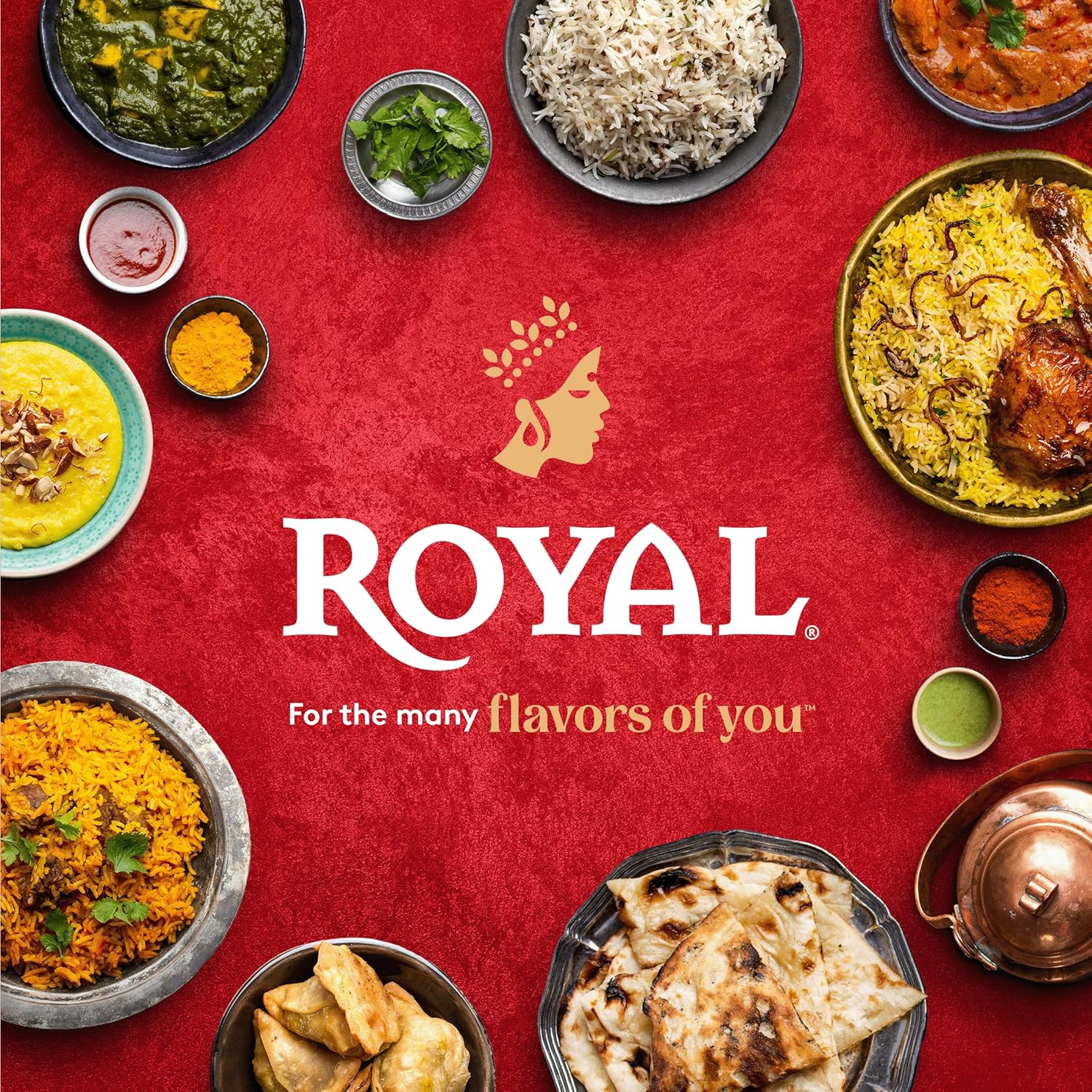 Royal Chef's Secret Basmati White Rice - Premium Extra Long Grain Basmati Rice - 10 lb Bag